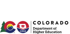 Colorado Department of Higher Education logo