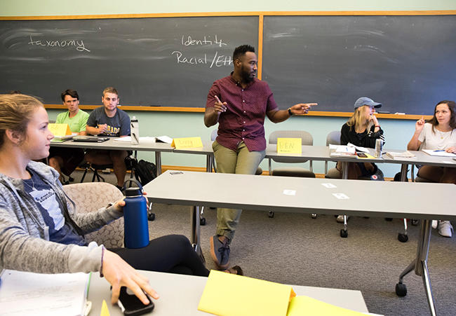 Picture of Teacher in Classroom